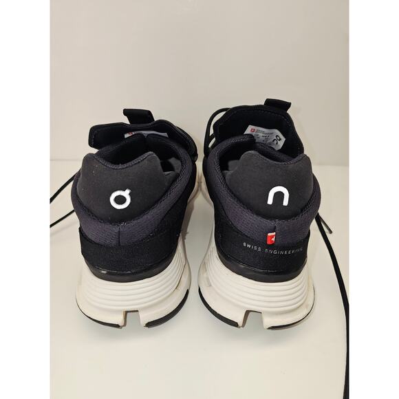 On Running Black and White Sneakers - Picture 5 of 9